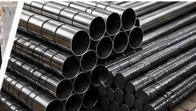 Steel pipes and tubular sections